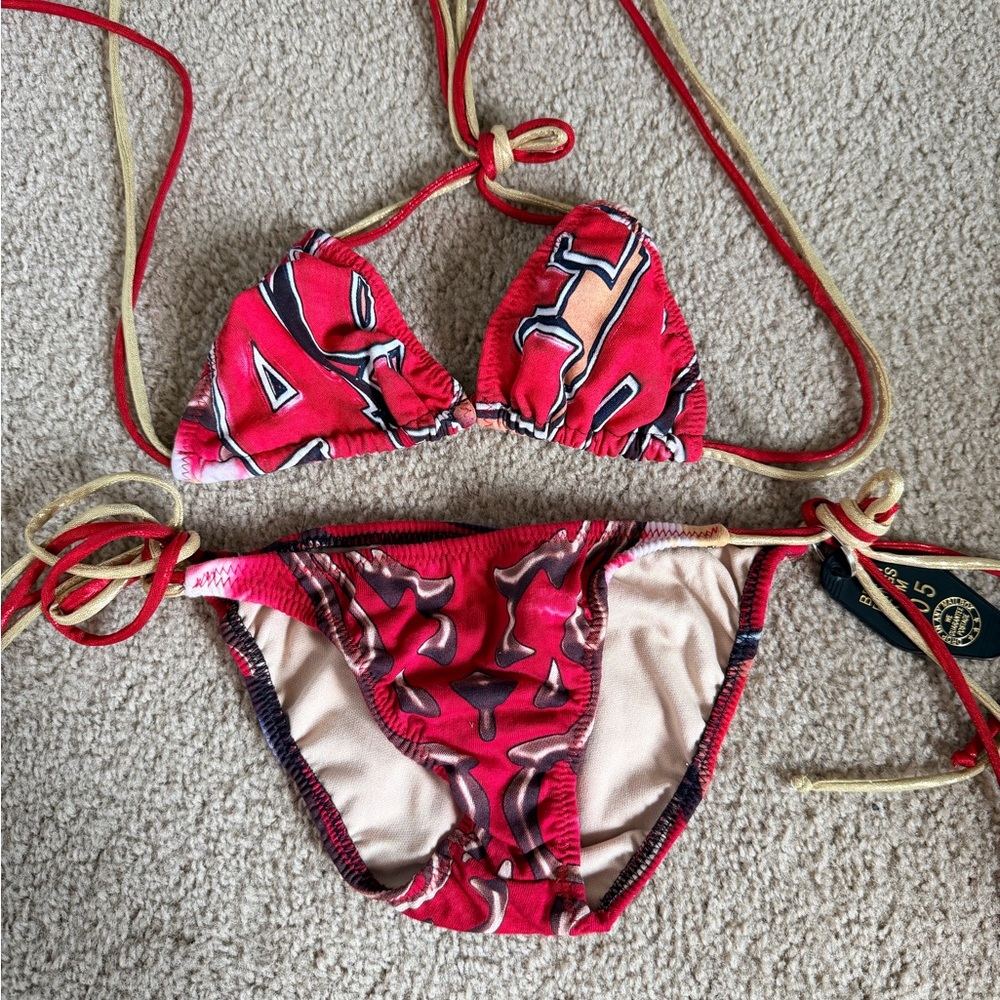 Custom Handmade 49ers Bikini